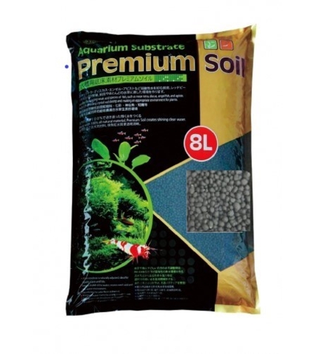 מצע לאקווריום צמחיה ושרימפסים איסתא גרגר קטן 1-3 מ