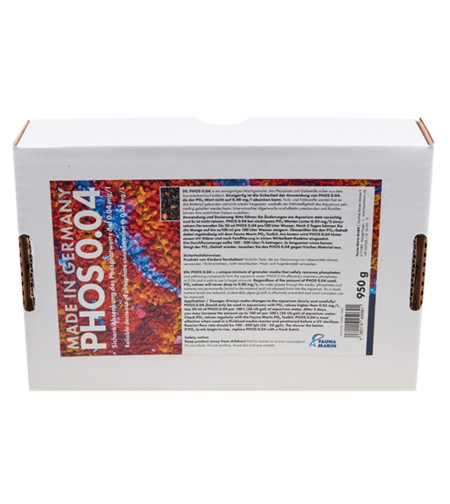 סופח פוספאט ייחודי פוס 0.04 פאונה מארין 950 גרם  - Fauna Marin Phos 0.04 950 g