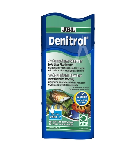 דניטרול JBL תכשיר בקטריות חיות להכנסת דגים מיידית 250 מ