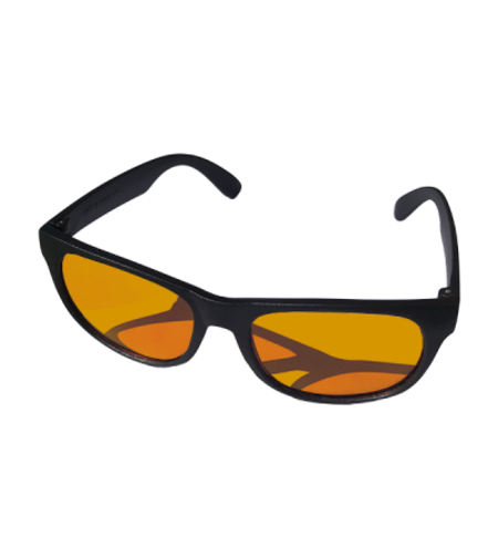 משקפיים פילטר צהוב די.די לסינון אור UV וצפיה וצילום אלמוגים - DD Coral Watching UV Yellow Lenses Glasses