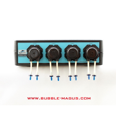 משאבת מינון באבל מגוס 4 ראשים + בקר - Bubble Magus Dosing Pump 4 head + controller