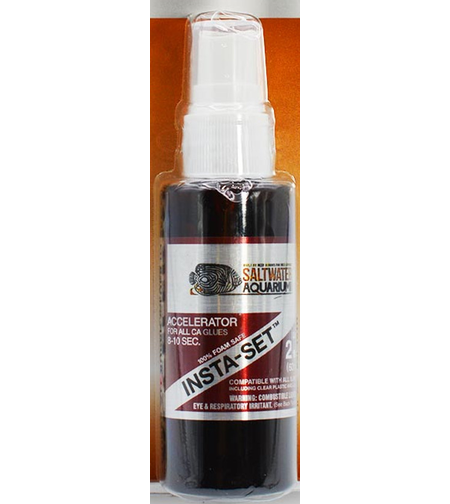 מקשה מיידי INSTA-SET לדבקי Cyanoacrylate בוב סמית - BOB SMITH INDUSTRIES INSTA-SET Cyanoacrylate Glue Accelerator