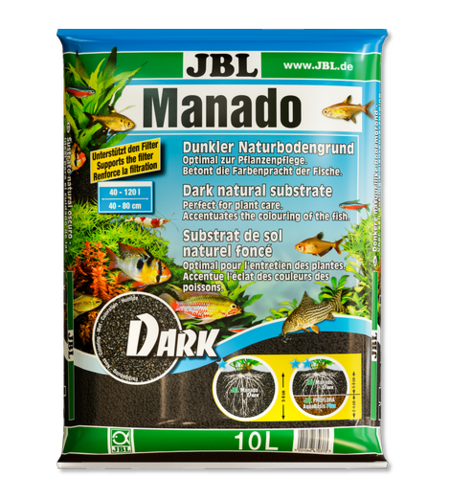 ג'יי בי אל מצע מנאדו כהה 10 ליטר - JBL Manado Dark