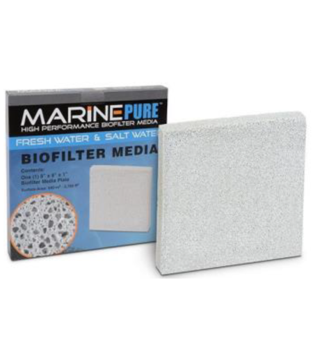 פלטת מדיה לבקטריות מארין פיור פלייטס להסרת אמוניה, ניטריט וניטראט - MARINE PURE Plates Filter Media