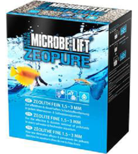 אבני זאוליט מיני להסרת אמוניה ועוד מיקרוב ליפט זאופיור מיני -  MICROBE LIFT Zeolite ZEOPURE MINI