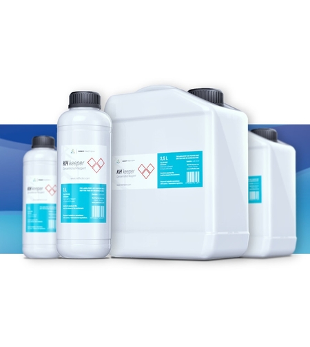 ריגאנט לבקר KH KEEPER ריף פקטורי 1 ליטר - REEF FACTORY Reagent Kh keeper