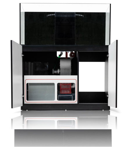 אקווריום אקווה סנטר דגם Q120 סאמפ תחתון מידות 120א58ר55ג - Aqua Center Q120 Marine Reef Aquarium