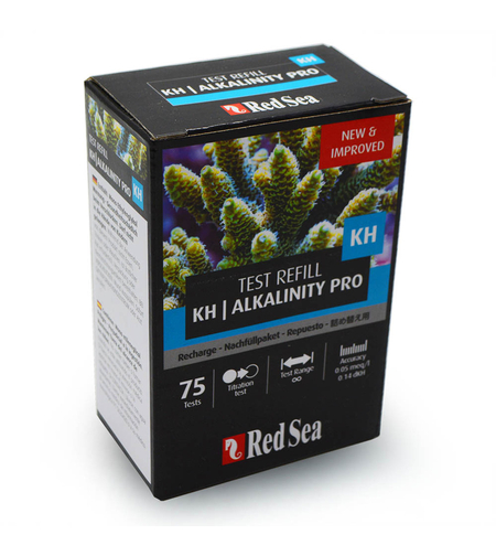 מילוי לערכת בדיקה אלקלניות KH אלקליניטי פרו רד סי  - Red Sea Refill For KH Alkalinity Pro Test Kit
