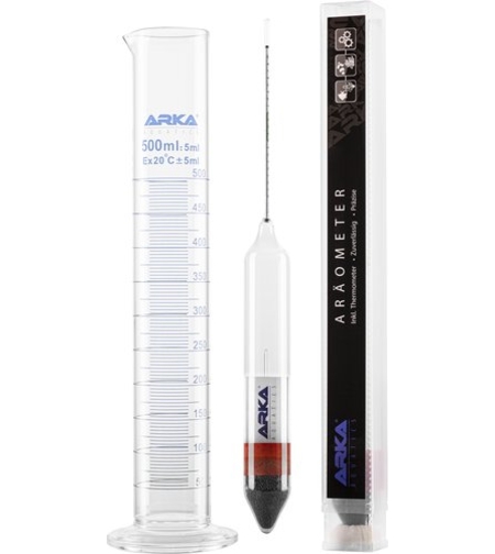 הידרומטר מצוף מד מליחות מדויק ארקה - ARKA Hydrometer Salinity Tester buoy