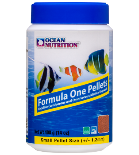 מזון גרגרים למלוחים אושן נוטרישן פורמולה 1 גרגיר קטן 0.8 מ