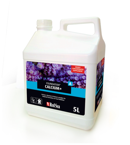 תוסף קלציום+ נוזלי רד סי 5 ליטר RED SEA Foundation™ A Calcium+ (Ca/Sr/Ba)