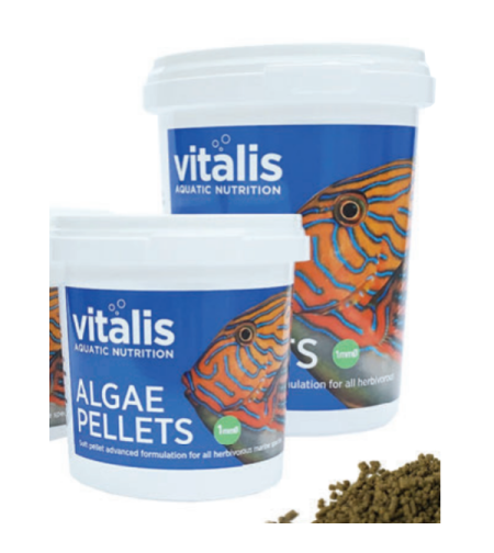 מזון גרגרים צמחי ויטליס אלגי פלטס 260 גרם Vitalis Algae pellets 260g