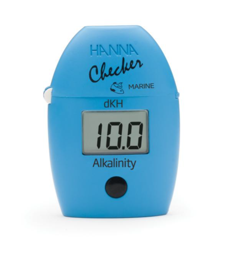 האנה צ'קר אלקליניטי dKH מכשיר בדיקה דיגיטלי לאלקלניות  - Hanna Checker Alkalinity dKH HI772 Digital Water Tester