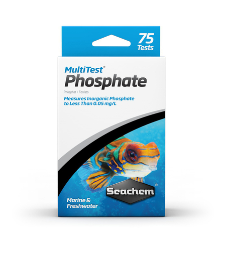 ערכת בדיקה פוספאט PO4 סיכם - Seachem Phosphate PO4 Multitest Kit