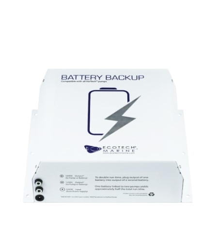 סוללת גיבוי למשאבות אקוטק מארין  -  ECOTECH MARINE Backup Battery