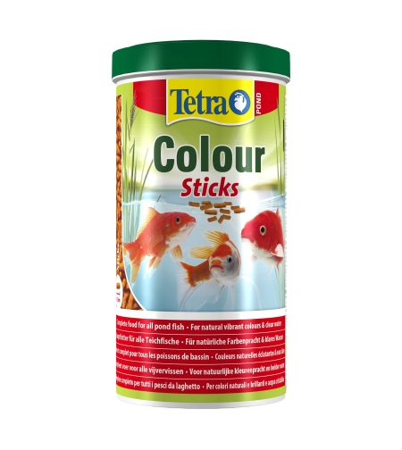 טטרה פונד קולור סטיקס  1 ליטר - Tetra Pond Color Sticks 1 Liter