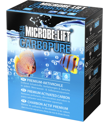 מיקרובליפט פחם קרבופיור לריף ומרינה  - MICROBE LIFT CARBOPURE