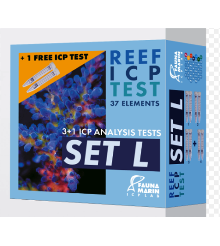 בדיקות מעבדה ICP פאונה מארין 4 יחידות - Fauna Marine ICP 4 units