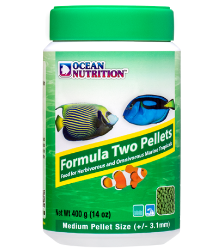 מזון גרגרים למלוחים אושן נוטרישן פורמולה 2 גרגיר בינוני 3.1 מ