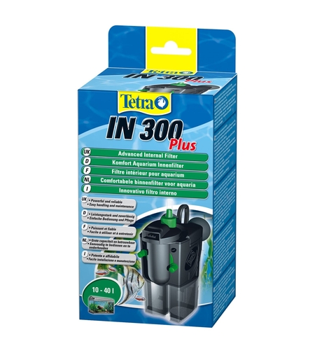 פילטר פנימי IN 300 (עד 40 ליטר) טטרה - Tetra IN plus Internal Filter IN 300