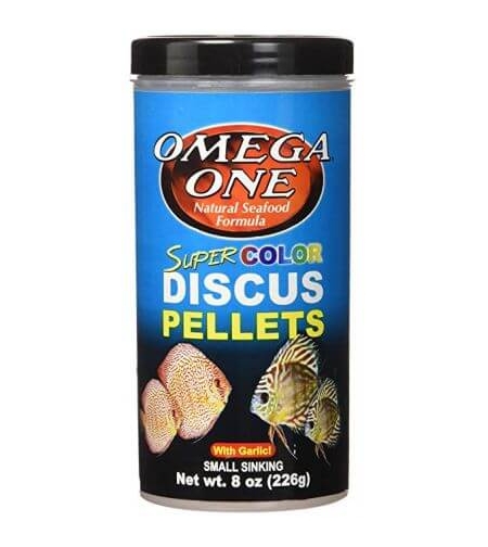 מזון סופר קולור גרגרים לדיסקוסים אומגה וואן 226 גרם Omega One Discus Super Color