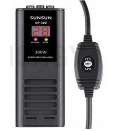 גוף חימום חכם 300W-1,000W סאן סאן - SunSun Intelligent Aquarium Heater