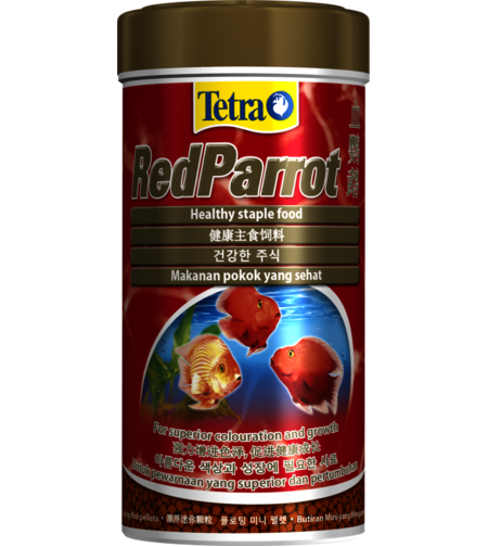 טטרה פרוט לדגי תוכי 1 ליטר - Tetra Red Parrot 1L