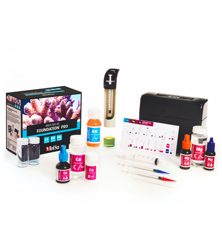 ערכת בדיקות מים משולש רד סי - RED SEA Foundation Pro Multi test kit