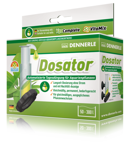 דוזאטור לדישון אוטומטי מבוקר של אקווריום צמחיה דנרלי - DENNERLE Dosator