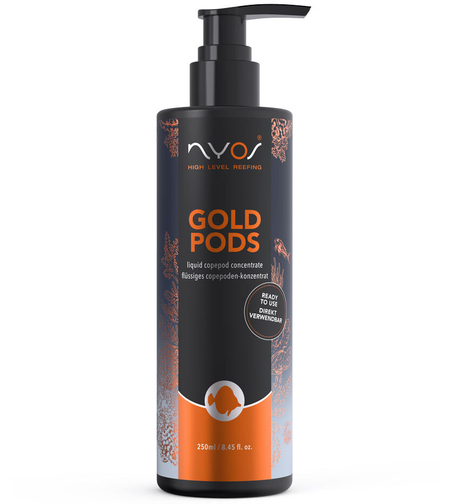 פלנקטון נוזלי מרוכז GOLDPODS קופיפודים ארקטיים להזנת אלמוגים ודגים ניוס 250 מ