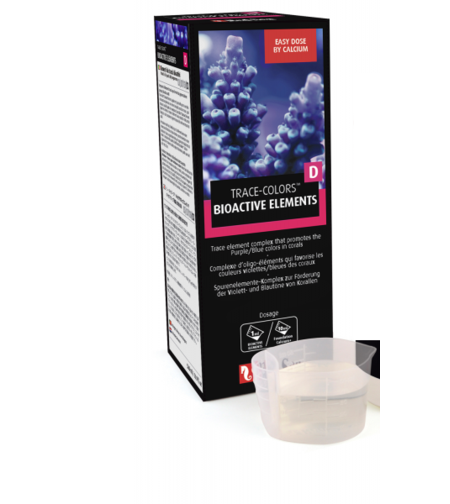 תוסף טרייס אלמנטים טרייס קולורס D רד סי 500 מ”ל - RED SEA BIOACTIVE ELEMENTS SUPPLEMENT Trace Colors D