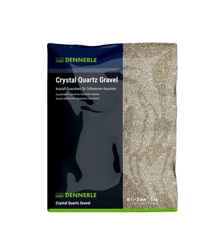 חצץ קריסטל קוורץ לבן טבעי דנרלי 1-2 מ