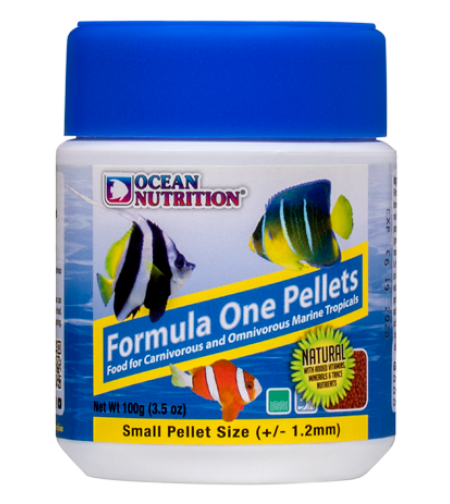 מזון גרגרים למלוחים אושן נוטרישן פורמולה 1 גרגיר קטן 0.8 מ