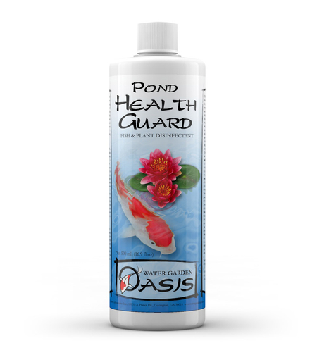 Seachem Pond HealthGuard חומר חיטוי בטוח לבריכות פונד הלף גארד סיכם 500 מ