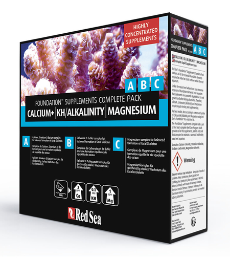 רד סי תוספי יסודות למיכל נאנו או מתחיל - Red Sea Foundation ABC 250X3