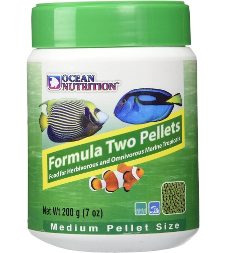 מזון גרגרים למלוחים אושן נוטרישן פורמולה 2 גרגיר בינוני 3.1 מ