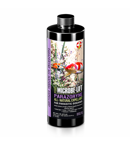 תכשיר נגד טפילים לדגי בריכות פאראזורין מיקרוב ליפט 473 מ