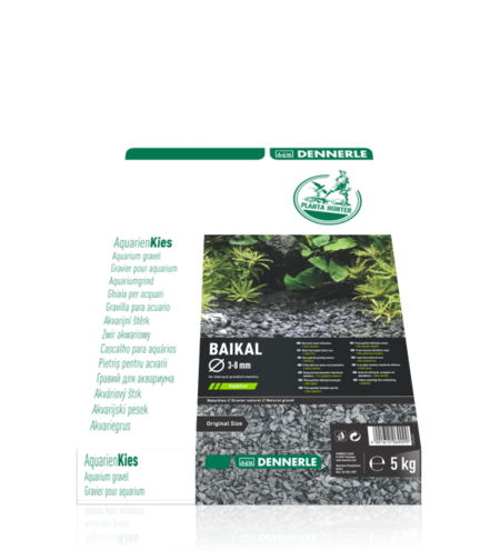 חצץ טבעי (אפור כהה) פלנט הנטר בייקל דנרלי 3-8 מ