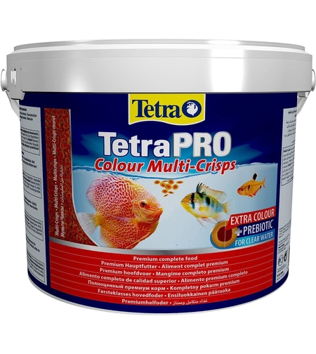 טטרה פרו קולור 10 ליטר - TetraPRO Colour Multi Crisps 10L