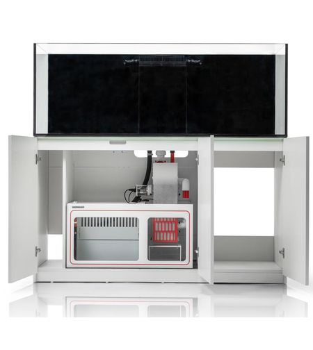 אקווריום אקווה סנטר דגם Q150 סאמפ תחתון מידות 150א58ר55ג - Aqua Center Q150 Marine Reef Aquarium