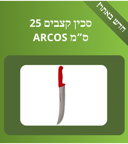 סכין בשר משופעת 25 ס”מ