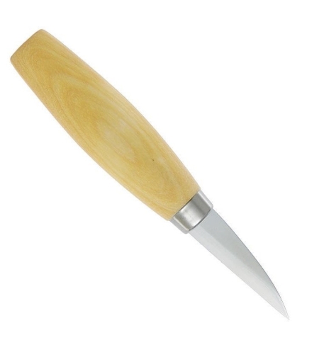 סכין גילוף קצרה, קצה ישר, דגם 122 מורה-קניב, TOOLEDEN MORAKNIV 122