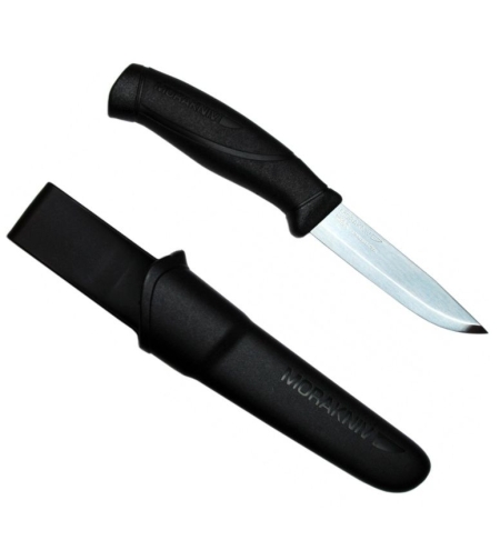 סכין מורה קומפניון אלחלד, שחור TOOLEDEN Morakniv Companion