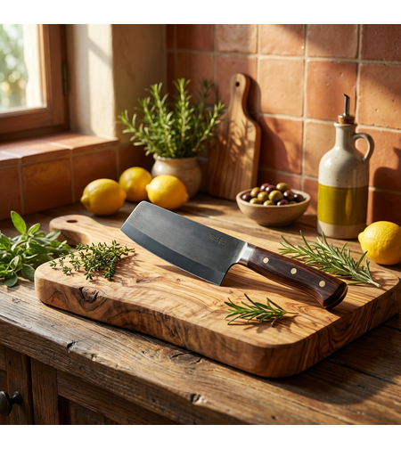 החלפת ידית לסכין שף מהודרת