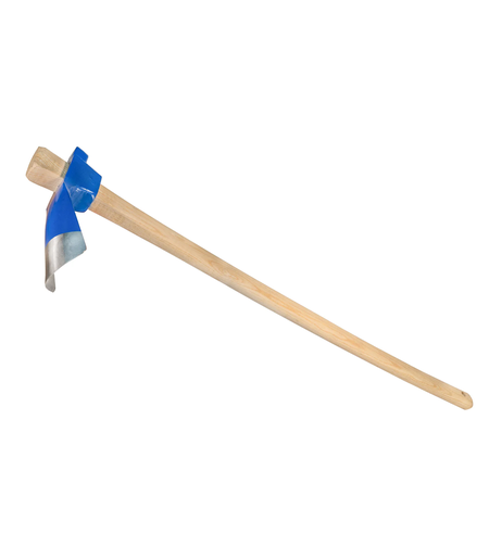 קרדום מעוגל, 70 מ”מ, 1000 גר, כולל ידית,  קירשן גרמניה