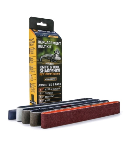 חבילת מבחר רצועות למשחזת וורקשרפ קן אוניון - WORKSHARP