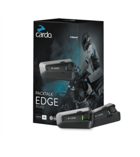 זוג דיבוריות בלוטוס לקסדה Cardo Packtalk EDGE Dou