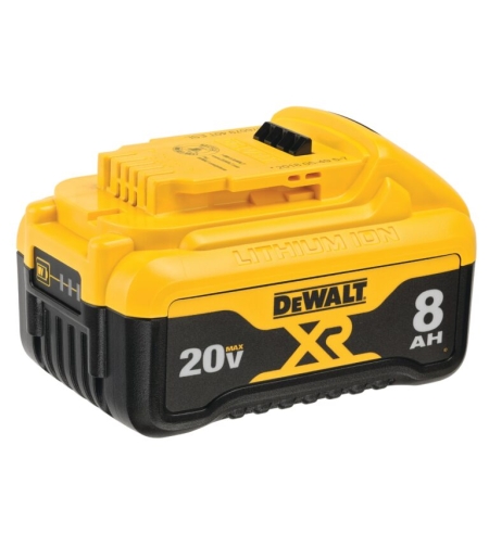 סוללה דיוולט 8AH 20V/18V ליתיום Dewalt DCB208