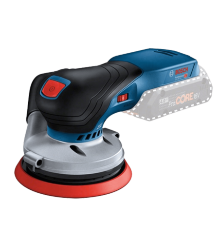 מלטשת 18V אקצנטרית  BOSCH GEX18V-5N / GEX18V-125 (גוף בלבד)