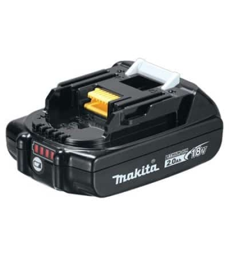 סוללה 2AH אמפר מקיטה עם חיווי סוללה MAKITA BL1820
